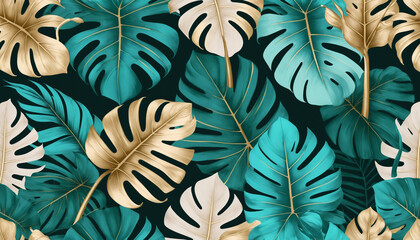 Tropical Leaf Background