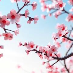 Fototapeta premium spring poster & background