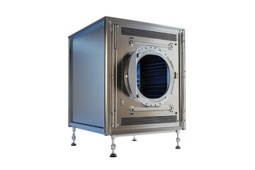 Obraz premium Industrial drying machine designed for high-efficiency moisture removal in manufacturing processes