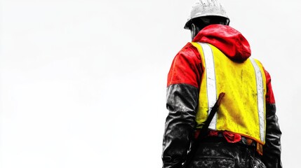 Obraz premium High Visibility Safety Gear with Bright Colors