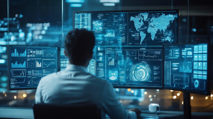 Deadline isometric landing page. Business people and ai robot at huge alarm clock and calendar. Time management, work organization, job schedule planning digital concept, 3d vector line art web banner