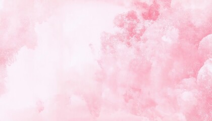 Fototapeta premium Soft Pink Watercolor Texture with Gentle Brush Strokes and Subtle Gradient Background for Creative Design Projects, Greeting Cards, Invitations, Posters, and Digital Art with Copy Space for Text