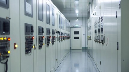 Advanced Electrical Equipment in Modern Facility