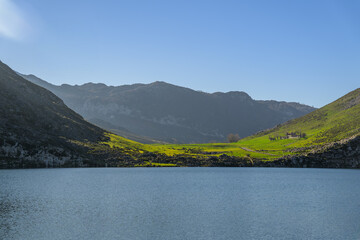 Lagos de Covadonga en Invierno