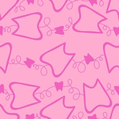 Medicine seamless teeth pattern for wrapping paper and fabrics and linens