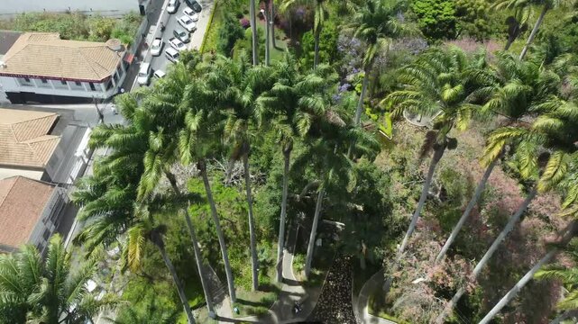 vitoria da conquista, bahia, brazil - march 23, 2023: aerial view of the city of Vit&oacute;ria da Conquista, in the southwest region of Bahia.