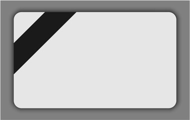 blank paper gift card template