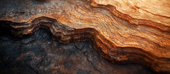 Layered Rock Formation: A Textured Masterpiece