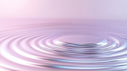 Tranquil water ripple pattern in soft pastel pink and purple hues