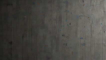 Texture of a smooth gray concrete wall as background or wallpaper Generative AI