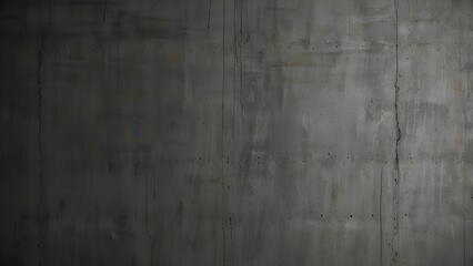 Obraz premium Texture of a smooth gray concrete wall as background or wallpaper Generative AI
