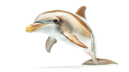 Dolphin jumping transparent background