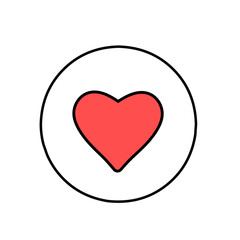 Minimalist social media icon