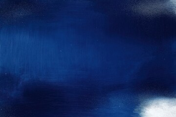 Abstract night sky. Dark blue tones with white specks resembling stars. Cosmic backdrop. Suitable for background design wallpaper. Vintage retro style. Distressed texture. Ideal for cosmic space