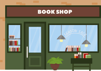 Book Shop Storefront