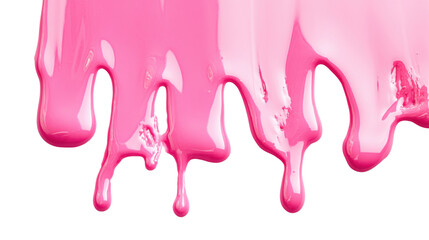 Paint dripping from the top of the frame transparent background
