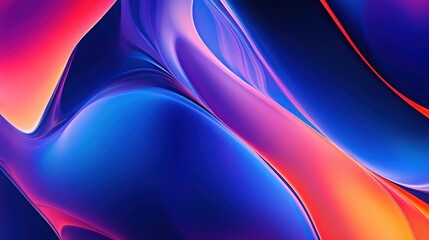 Vibrant Abstract Background with Swirling Colors