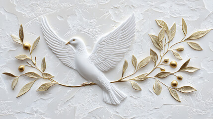  dove and olive branch