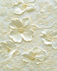  elegant floral embossing