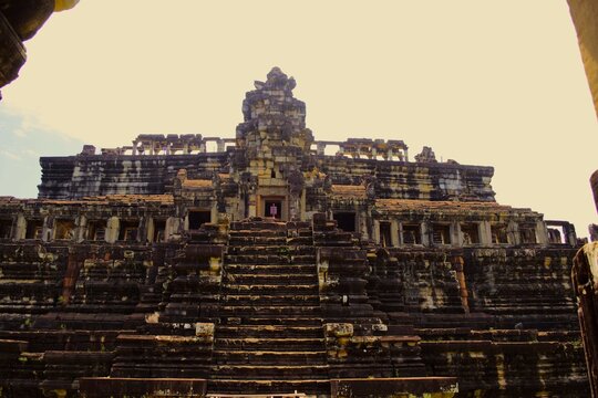 Top of Baphuon in Angkor thom, Siem Reap, Cambodia