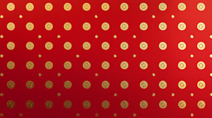  simple red and gold pattern