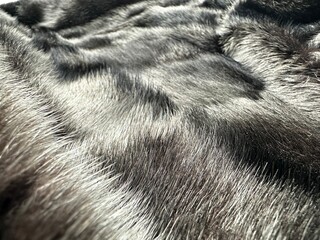 Luxurious mink fur background with soft texture and natural rich color tones.
