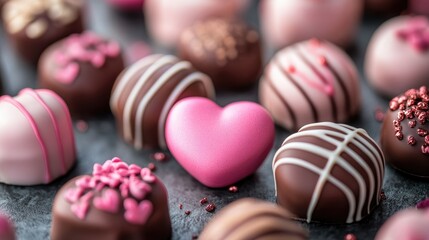 Obraz premium Valentine’s Day in 2025, a romantic gift for your lover