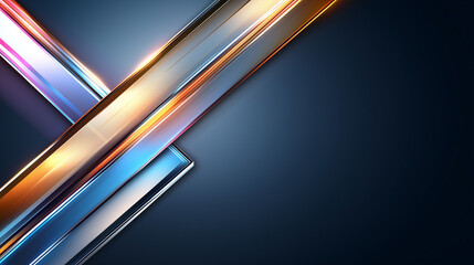 Vibrant Abstract Design With Illuminated Stripes Creating a Dynamic Visual Effect