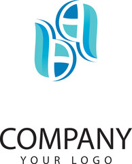 bq alphabet logo design