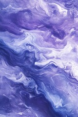 Obraz premium Purple and Blue Painting Close Up