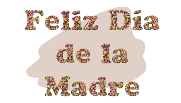 Happy Mother’s Day on transparent background