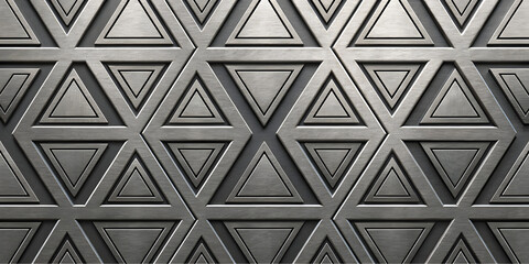 metal grid pattern