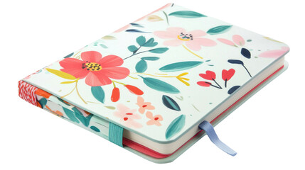 Colorful notebook transparent background
