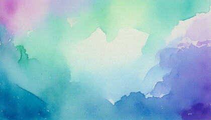 Subtle Watercolor Wash_A lightly textured watercolor background in pale pastel hues 