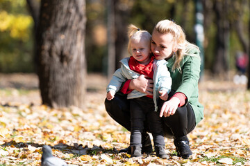 Warm Bond Captured Between Mom And Little Girl