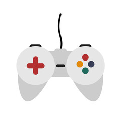 gamer playing abstract logo icon