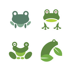 Frog Logo Template Icon