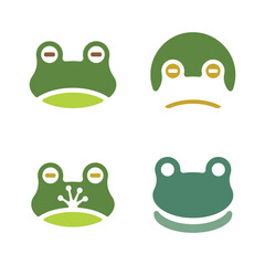 Frog Logo Template Icon