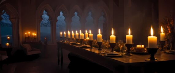 Charming candlelit settings enhancing warmth in evenings with thoughtful decor