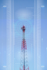 Obraz premium Telecommunication tower