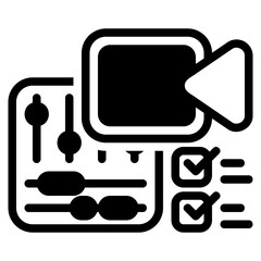 Video editor icon