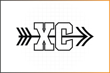Cross country T-shirt Design XC