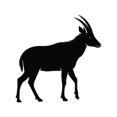 Goat Seloote vector design balck