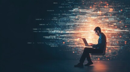 Virtual drug testing platform, scientist analyzing data trends, digital interface for research analysis, interactive data visualization tools