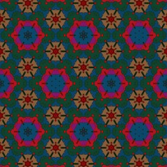 seamless pattern with flowers