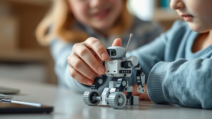 Children Engaging with Interactive Educational Robot at Home