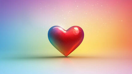 Cute Heart Background Wallpaper