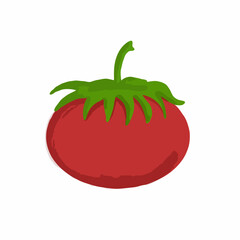 tomato isolated on white background