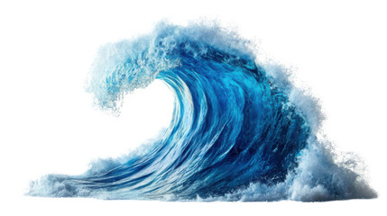 Sea wave transparent background