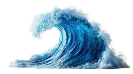 Foto op Canvas Sea wave transparent background © Krtola 